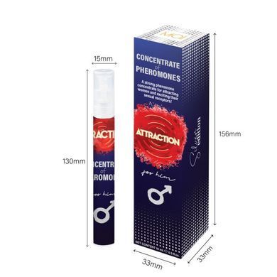 Спрей з феромонами для нього Concentrated Pheromones for Him Attraction (10 мл) зображення