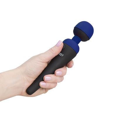 Вибромассажер-микрофон PalmPower Recharge Blue (диаметр 4 см) картинка