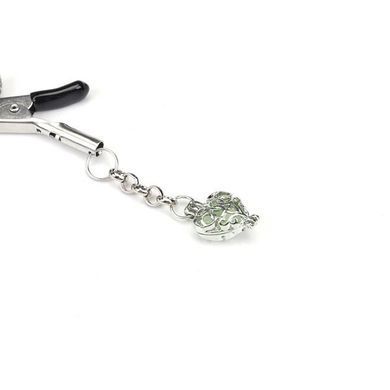 Затискачі для сосків Liebe Seele Glow-in-dark Nipple Clamps Green (світяться у темряві) зображення
