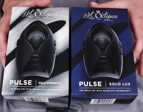 Мастурбатор з пульсацією Hot Octopuss PULSE SOLO LUX (пульт + кнопка бустер) зображення