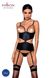 Корсет с открытой грудью + стринги Passion JANNIES CORSET black, размер L/XL картинка 1