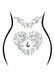 Наклейки-стрази для тіла Leg Avenue Novalie body jewels sticker (сердечко) картинка 1