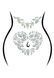 Наклейки-стрази для тіла Leg Avenue Novalie body jewels sticker (сердечко) картинка 1