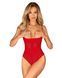 Откровенное кружевное боди Obsessive Ingridia crotchless teddy, размер XS/S картинка 1