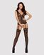 Ажурный бодистокинг с открытым доступом Obsessive Bodystocking F221, размер XL/XXL картинка 5