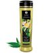 Органічне масажне масло з вітаміном Е Shunga ORGANICA Exotic green tea, зелений чай (240 мл) картинка 1