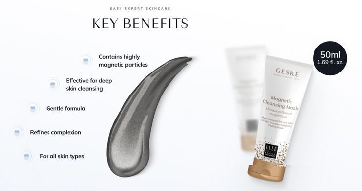 Магнитная очищающая маска GESKE Magnetic Cleansing Mask (50 мл) картинка