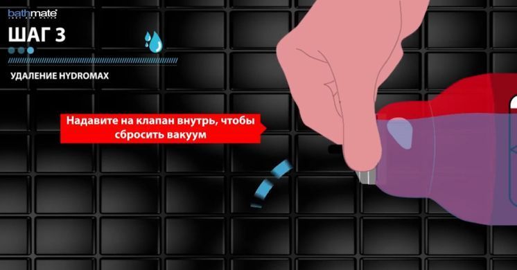 Гидронасос Bathmate Hydromax 3 Clear (для члена длиной до 7,5 см, диаметр до 4,5 см) картинка