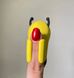 Вакуумний стимулятор-бджілка з мікрострумами CuteVibe Beebe Yellow (на палець) картинка 7