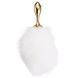 Металлическая анальная пробка Кроличий хвост LOCKINK SEVANDA White Bunny-Tail Anal Rose-shape Plug картинка 6