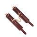Шкіряні наручники Liebe Seele Wine Red wirst Cuffs картинка 5