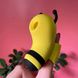 Вакуумний стимулятор-бджілка з мікрострумами CuteVibe Beebe Yellow (на палець) картинка 8