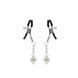 Затискачі для сосків Liebe Seele Glow-in-dark Nipple Clamps Green (світяться у темряві) картинка 1