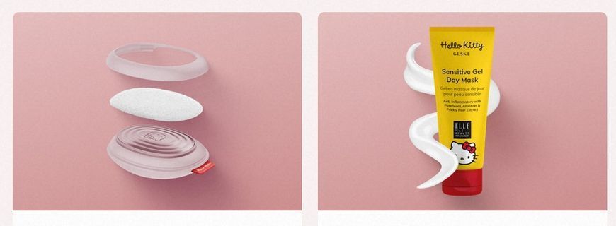 Дневная детокс-маска GESKE Detoxifying Day Mask by Hello Kitty Oval (50 мл + 20 салфеток) картинка
