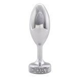 Металева гладенька анальна пробка DOXY Butt Plug SMOOTH (діаметр 3,3 см) зображення