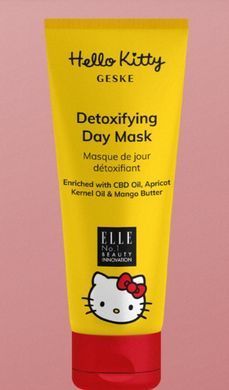 Денна детокс-маска GESKE Detoxifying Day Mask by Hello Kitty Head (50 мл + 20 серветок) зображення