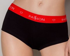 Трусики-шортики Passion PS003 PANTIES black, размер L картинка