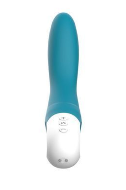 Гнучкий вібратор точки G Liebe Bend It Rechargeable Ocean Blue (діаметр 3,3 см) зображення
