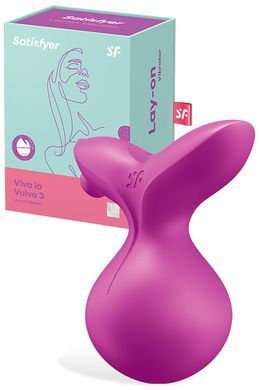 Мини-вибратор клиторальный Satisfyer Viva la Vulva 3 Violet картинка