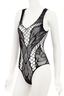 Сексуальне боді з доступом Obsessive B138 teddy black, розмір S/M/L зображення
