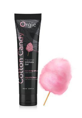 Їстівний лубрикант на водній основі Orgie Lube Tube Cotton Candy, солодка вата (100 мл) зображення