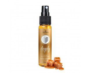 Спрей для глибокого мінету Sensuva Deeply Love You Salted Caramel, солона карамель (29 мл) зображення
