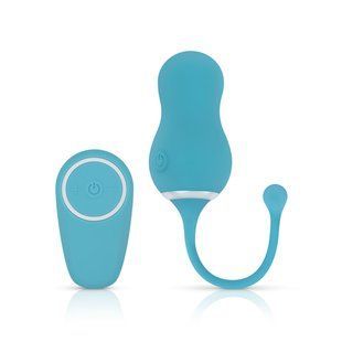 Віброяйце з пультом ДК Cala Azul Elena Vibrating Egg With Remote Control (діаметр 3,4 см) зображення