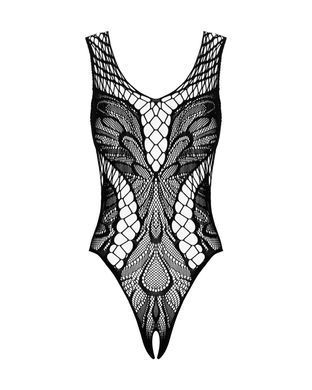 Сексуальне боді з доступом Obsessive B138 teddy black, розмір S/M/L зображення