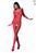 Бодистокинг с крупной сеткой Passion BS077 red картинка