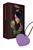 Минивибратор на шнурке &laquo;Сердечко&raquo; FairyGasm Pleasure Stone violet картинка