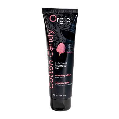 Їстівний лубрикант на водній основі Orgie Lube Tube Cotton Candy, солодка вата (100 мл) зображення