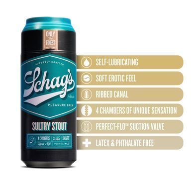 Мастурбатор Schag's by Blush Sultry Stout Masturbator Frosted картинка