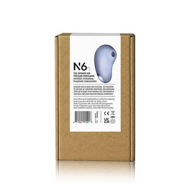 Вакуумний кліторальний стимулятор з вібрацією NIYA №6 Intimate Air Pressure Stimulator зображення