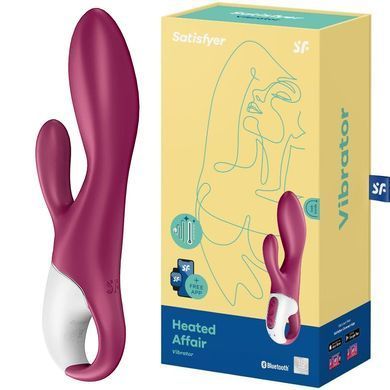 Смарт вібратор - кролик із підігрівом Satisfyer Heated Affair (діаметр 3,6 см) зображення
