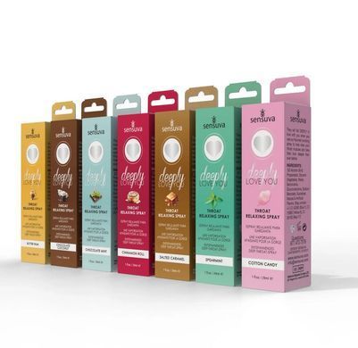 Спрей для глубокого минета Sensuva Deeply Love You Salted Caramel, солёная карамель (29 мл) картинка
