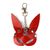 Брелок - зайка на карабіні для ключів Art of Sex Bunny, Червоний зображення