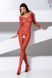 Бодистокинг с крупной сеткой Passion BS077 red картинка 2