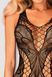 Сексуальне боді з доступом Obsessive B138 teddy black, розмір S/M/L картинка 8