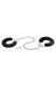 Поножи с мехом и цепочкой Fetish Tentation Adjustable metal and fur ankle cuffs картинка 4