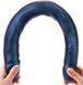 Фаллоимитатор двойной Strap-On-Me Double Dong Realistic Dildo Snaky Metallic color (диаметр 3,7 и 4,6 см) картинка 5