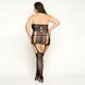 Сетчатый бодистокинг JSY &laquo;Горячая Эбигейл&raquo; Plus Size, Black картинка 2