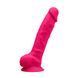 Фалоімітатор на присосці SilexD Tomas Pink (MODEL 1 size 9in), діаметр 4,9 см картинка 1