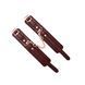 Шкіряні поножі Liebe Seele Wine Red Anklecuffs картинка 8