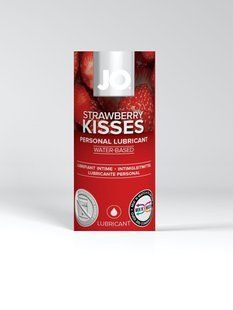 Пробник лубриканта орального JO H2O - STRAWBERRY KISS (10 мл) картинка