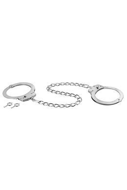 Поножи металлические Fetish Tentation Adjustable metal ankle cuffs картинка