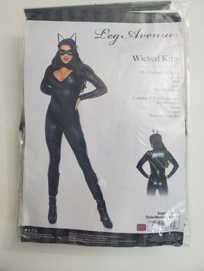 Еротичний костюм кішечки Leg Avenue Wicked Kitty, розмір S зображення