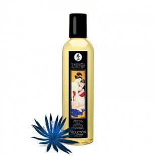 Массажное масло увлажняющее Shunga Seduction Midnight Flower Полуночнные цветы (250 мл) картинка
