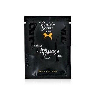 Пробник масажного масла з афродизіаками Plaisirs Secrets Піна Колада (3 мл) зображення