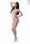 Бодистокинг с крупной сеткой Passion BS077 white картинка