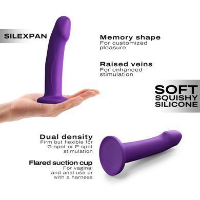 Фаллоимитатор на присоске Dorcel Real Pleasure Purple, размер S (диаметр 3 см) картинка